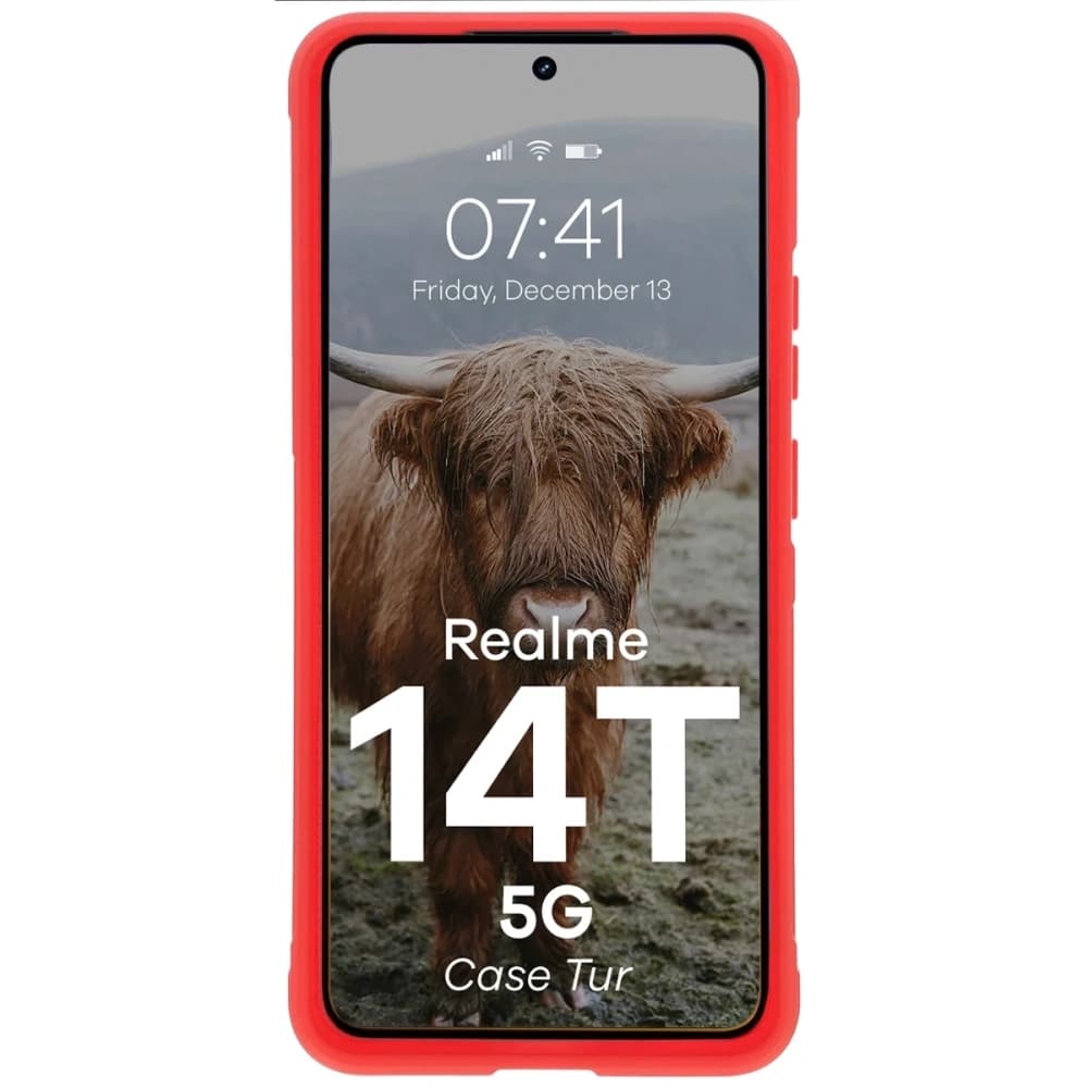 Bizon Case Tur Realme 14T 5G rot - 5