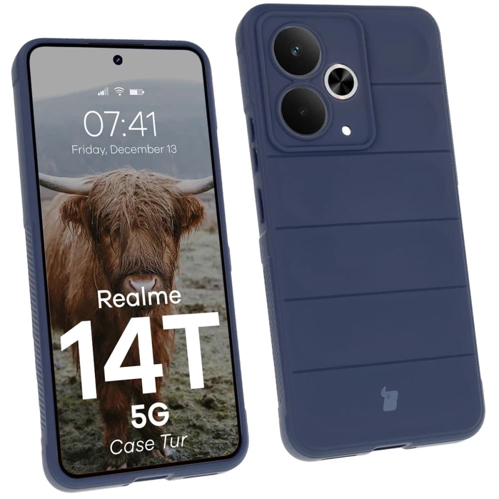 Bizon Case Tur Realme 14T 5G marineblau - 1