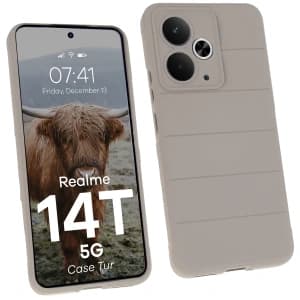 Bizon Case Tur Realme 14T 5G light grey