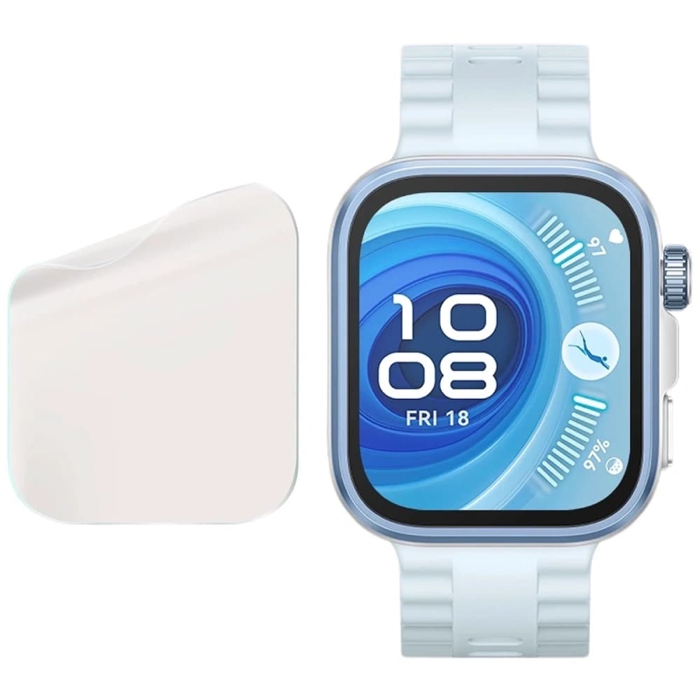 Bizon Glass Watch Film Sun Huawei Watch Fit 4 Pro [2 PACK] - 4