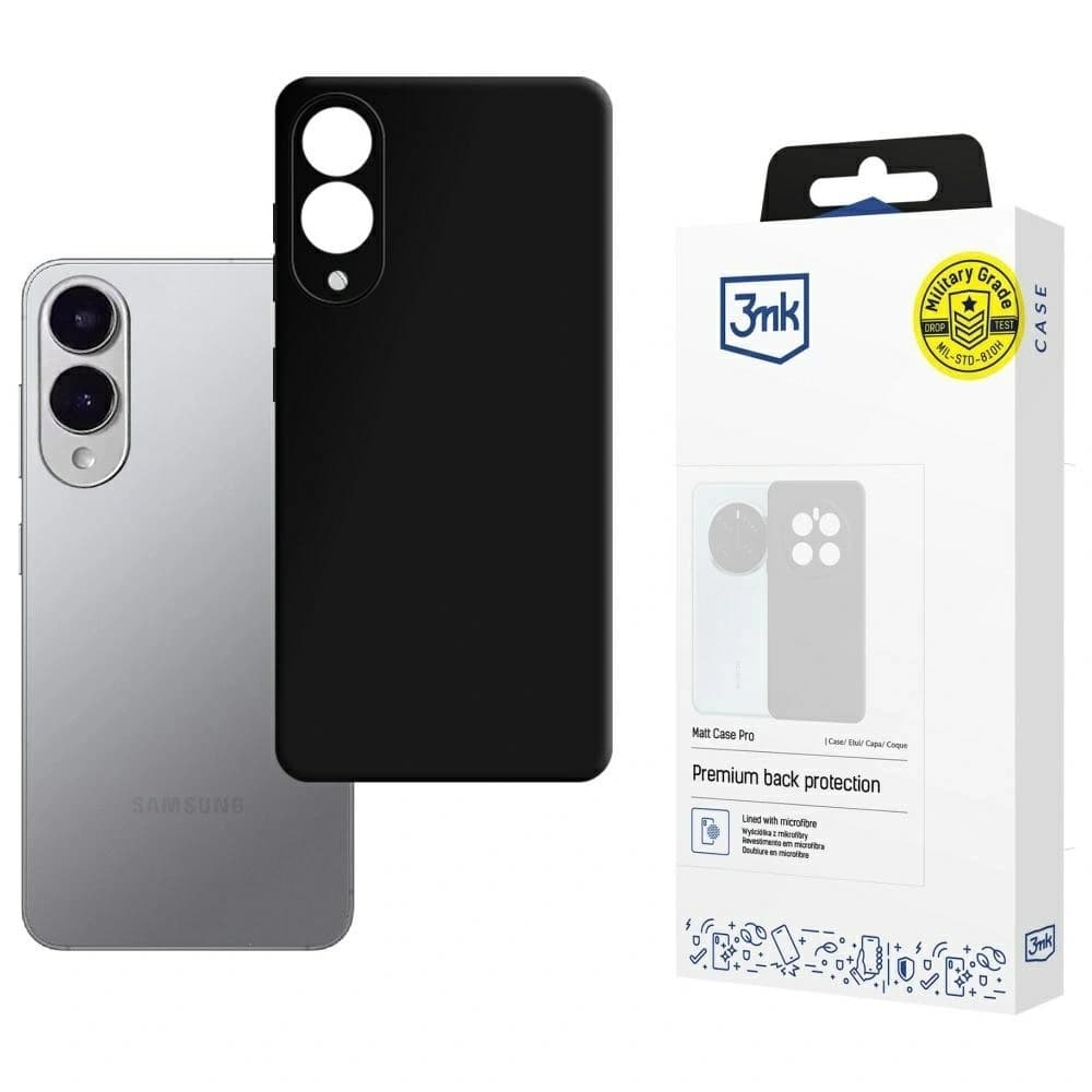 3MK Matt Case Pro Samsung Galaxy S25 Edge schwarz - 1