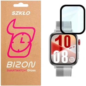 Bizon Glass Watch Edge Hybrid Huawei Watch Fit 4 black