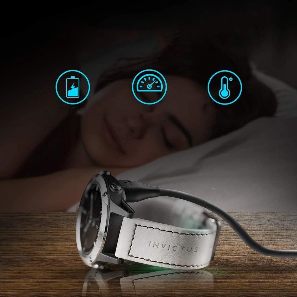 Tech-Protect MC04 Ultraboost Charging USB-A Cable 100cm Garmin Watch Black - 4