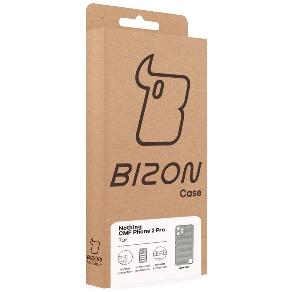 Bizon Case Tur Nothing CMF Phone 2 Pro light gray - 8