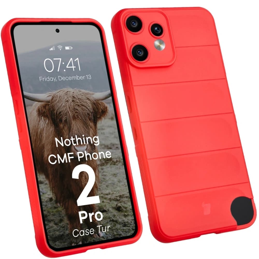 Bizon Case Tur Nothing CMF Phone 2 Pro red - 1