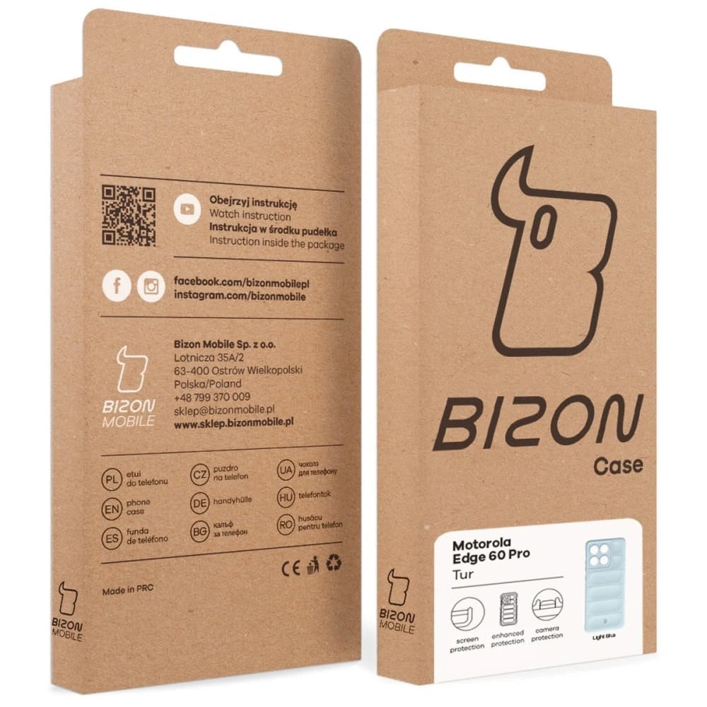 Bizon Case Tur Motorola Edge 60 Pro light blue - 9