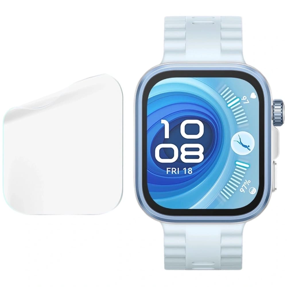 Bizon Glass Watch Hydrogel Huawei Watch Fit 4 / 4 Pro [2 PACK] - 4