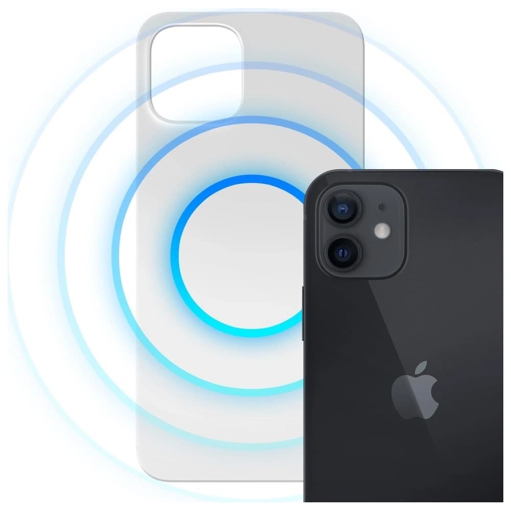 3MK Hardy MagSilicone Apple iPhone 12 white - 3