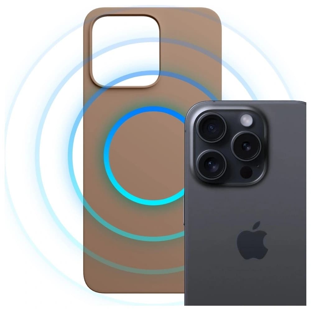 3MK Hardy MagSilicone Apple iPhone 14 Pro Max dunkelgold - 3