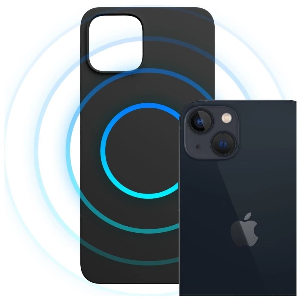 3MK Hardy MagSilicone Apple iPhone 15 Plus Graphit - 3