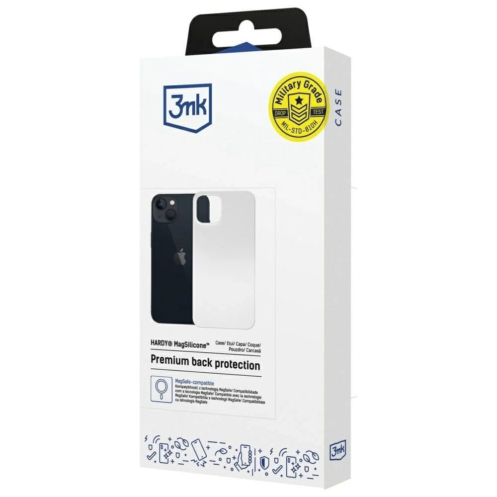 3MK Hardy MagSilicone Apple iPhone 15 Plus silver - 9