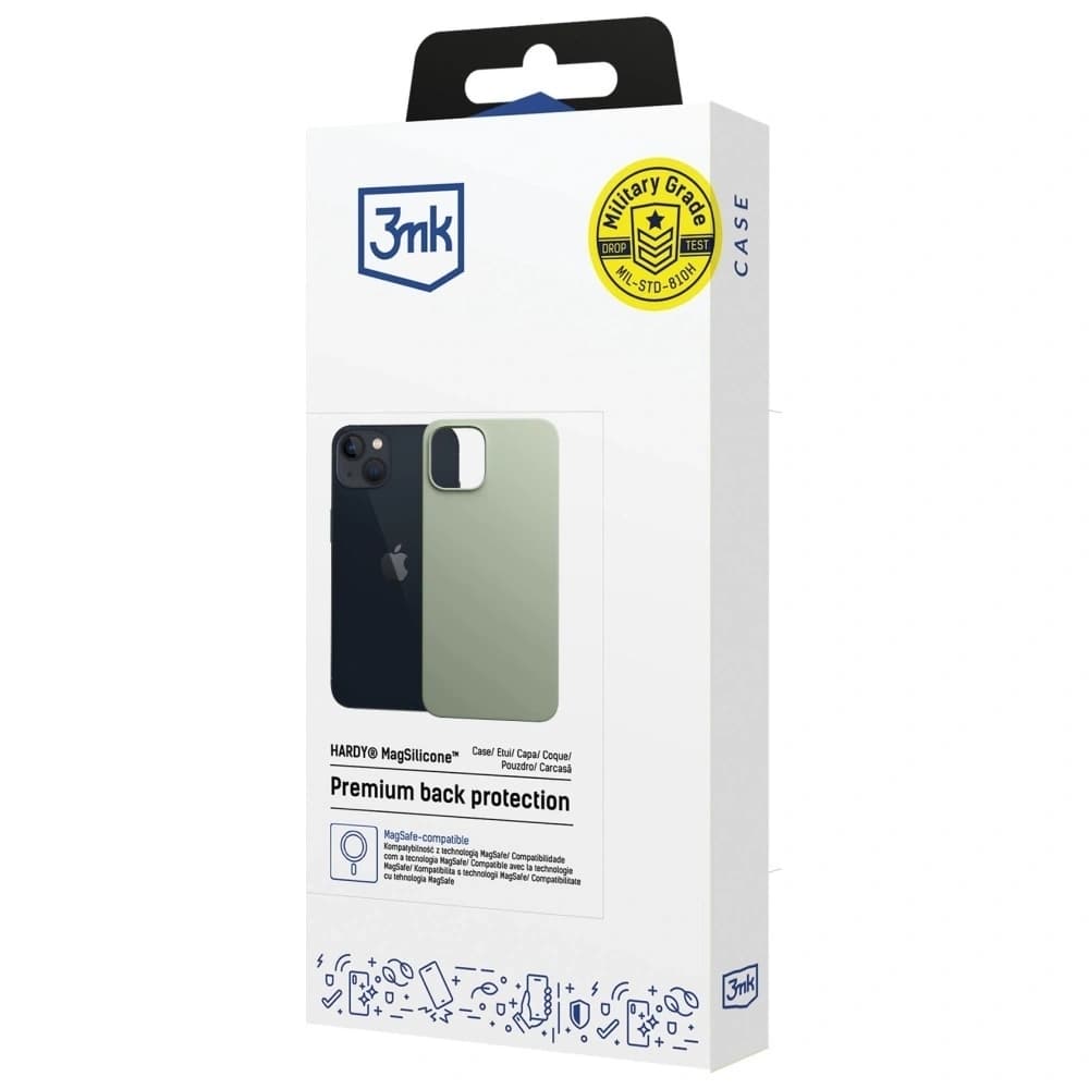 3MK Hardy MagSilicone Apple iPhone 15 Plus green - 8