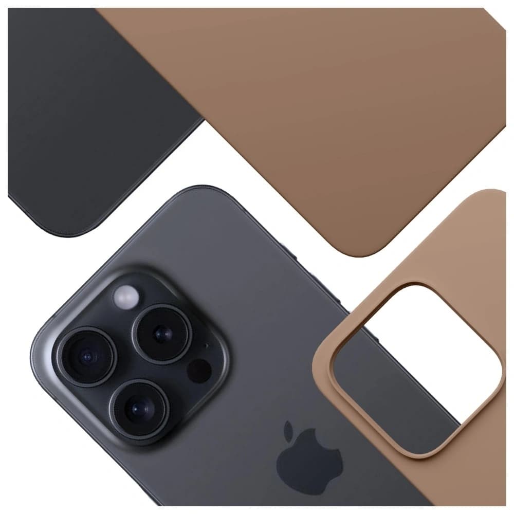 3MK Hardy MagSilicone Apple iPhone 15 Pro Max dunkelgold - 8