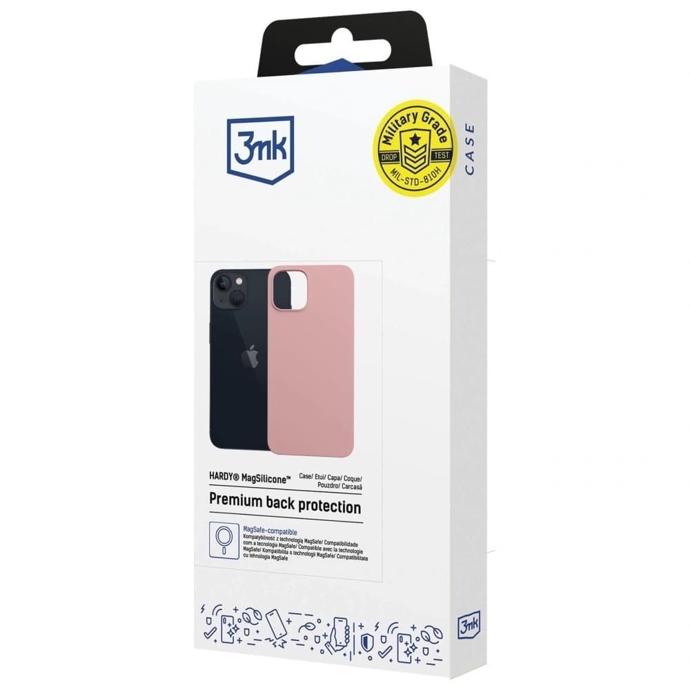 3MK Hardy MagSilicone Apple iPhone 15 pink - 8