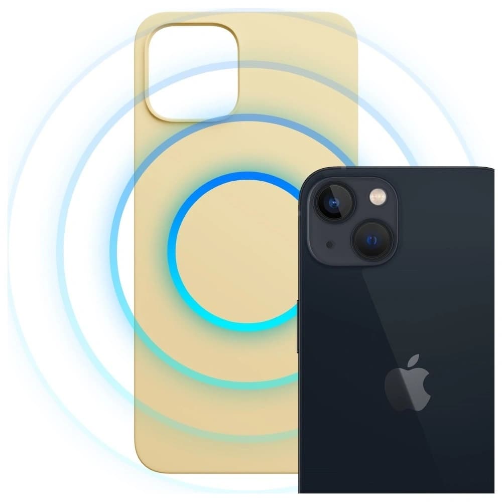 3MK Hardy MagSilicone Apple iPhone 15 yellow - 3