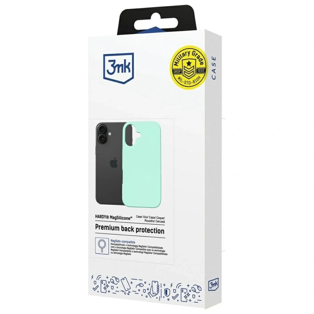 3MK Hardy MagSilicone Apple iPhone 16 Plus marine - 7