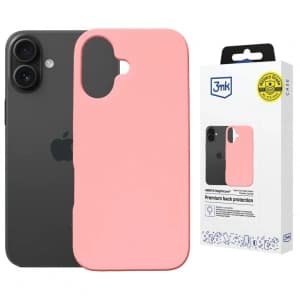 3MK Hardy MagSilicone Apple iPhone 16 Plus rosa