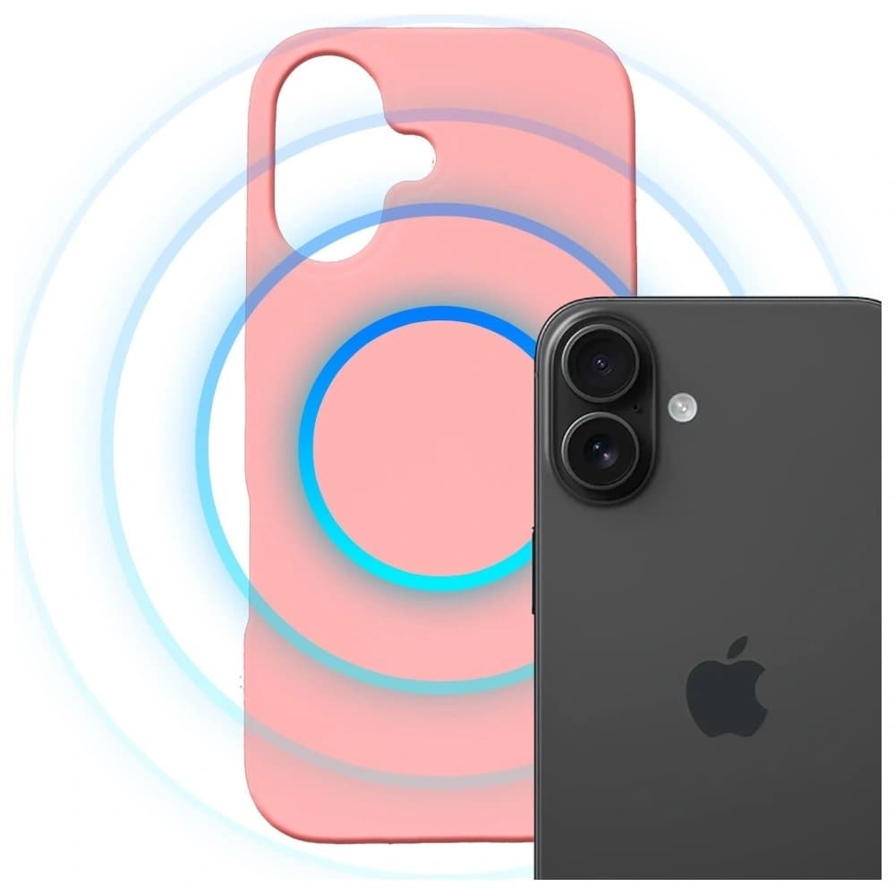 3MK Hardy MagSilicone Apple iPhone 16 Plus pink - 3