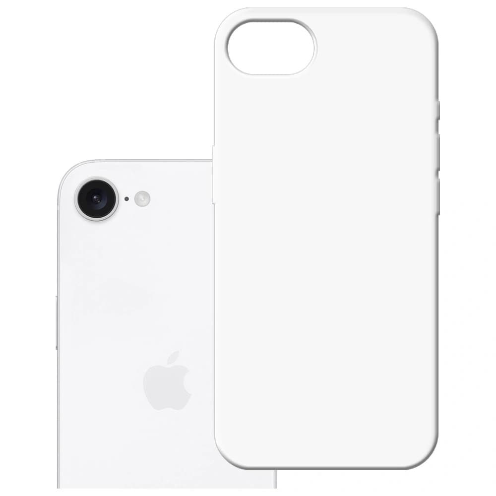 3MK Hardy MagSilicone Apple iPhone 17e / 16e white - 5