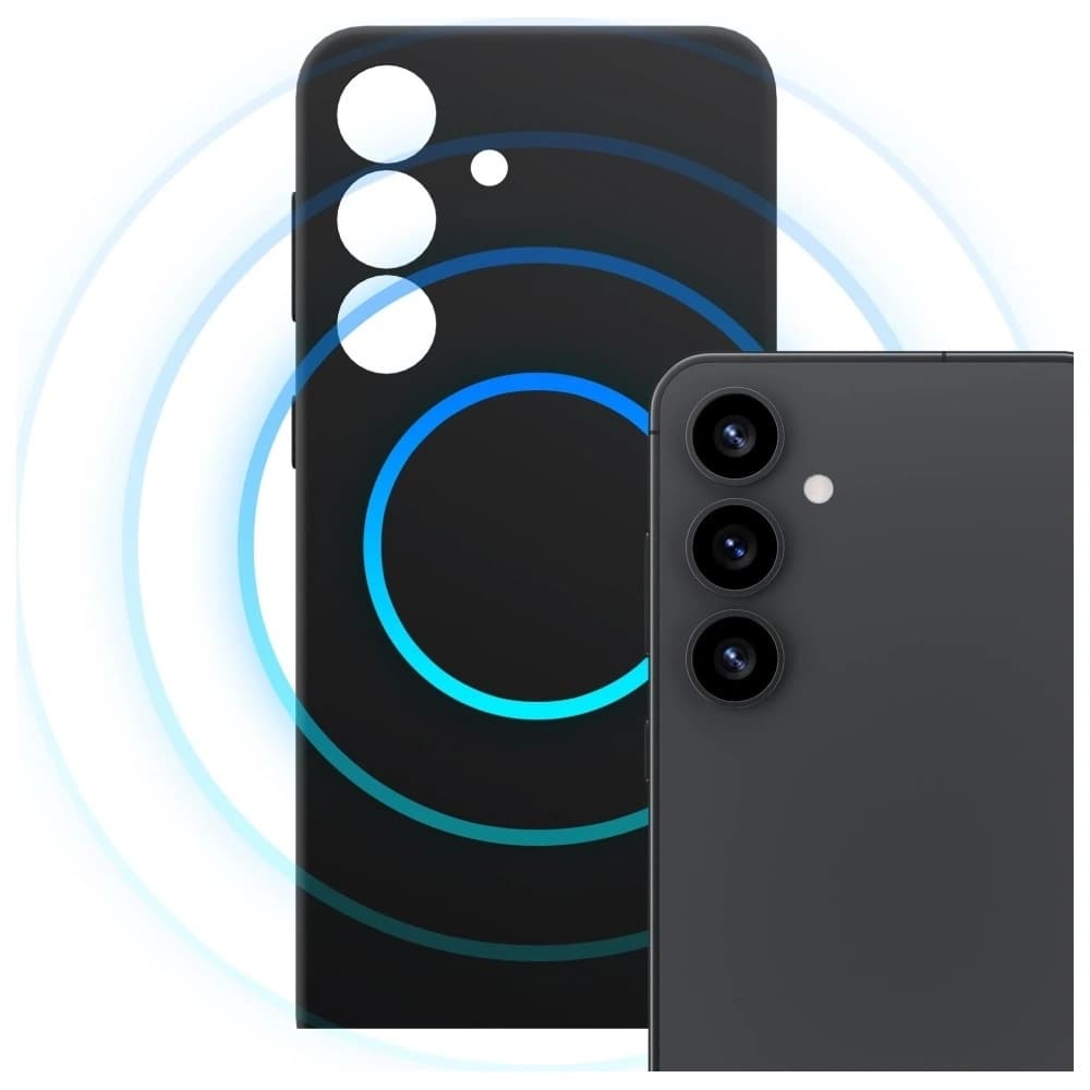 3MK Hardy MagSilicone Samsung Galaxy S24 schwarz - 3