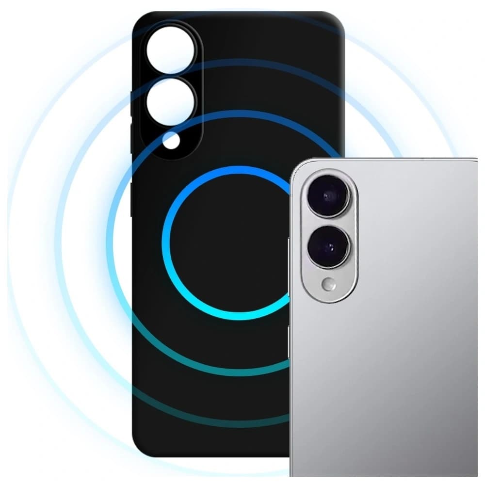 3MK Hardy MagSilicone Samsung Galaxy S25 Edge black - 3