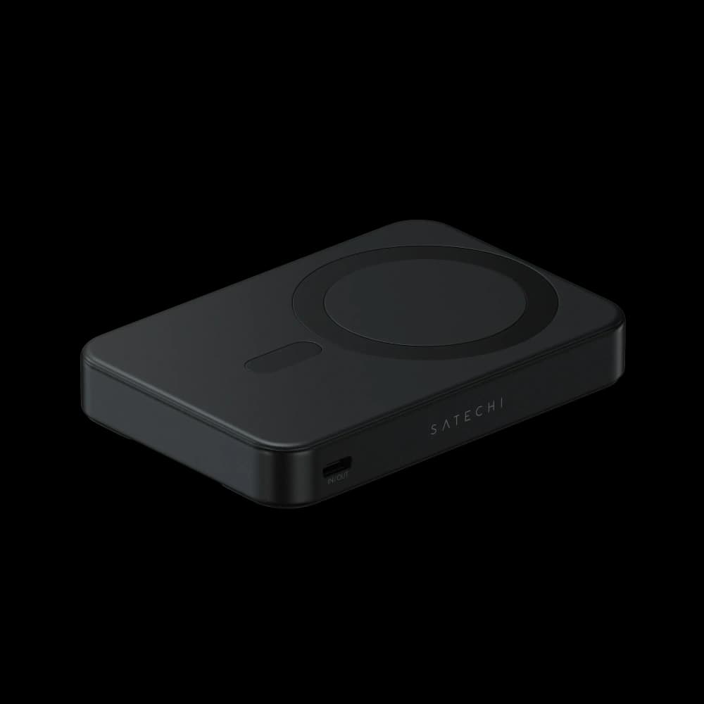 Satechi OntheGo Magnetische Powerbank 10000mAh MagSafe Qi2 (schwarz) - 5