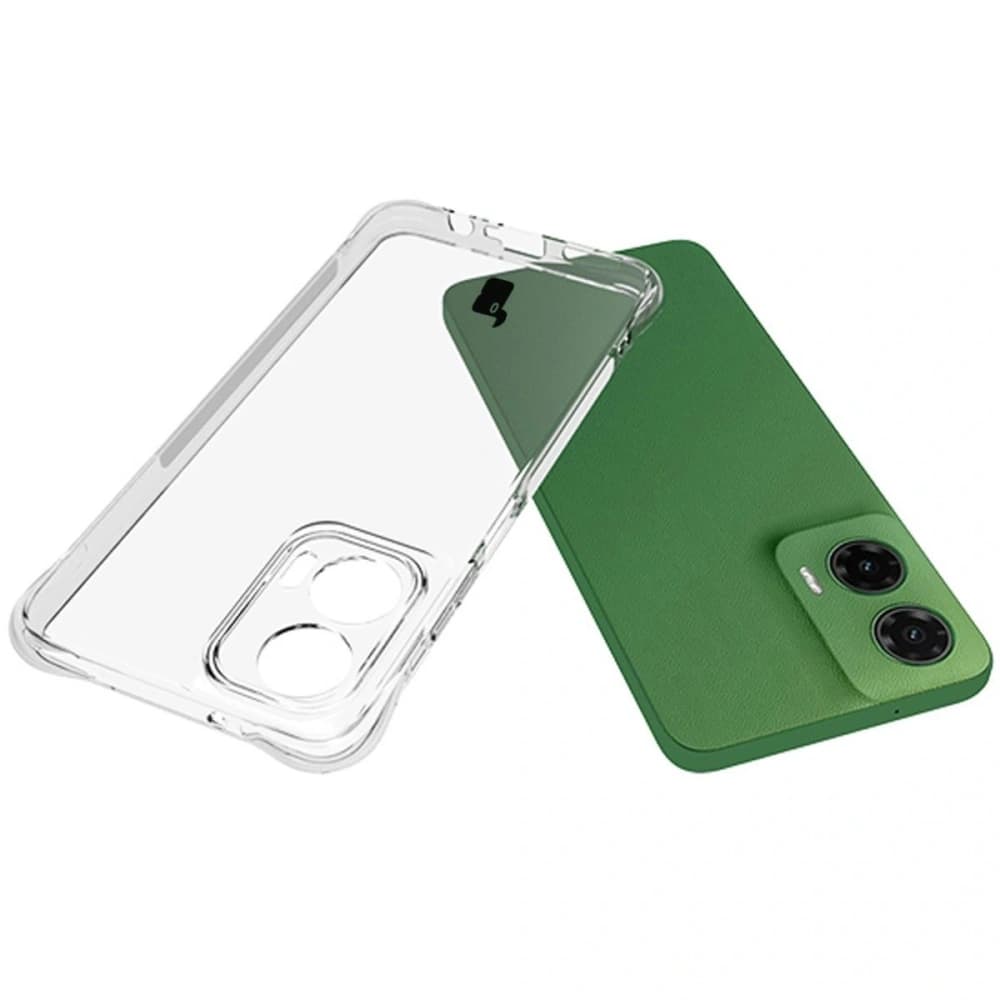 Bizon Case Clear Pack case + 2x screen film Motorola Moto G35 5G - 5