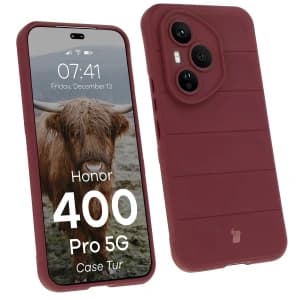 Bizon Case Tur Honor 400 Pro burgunderrot