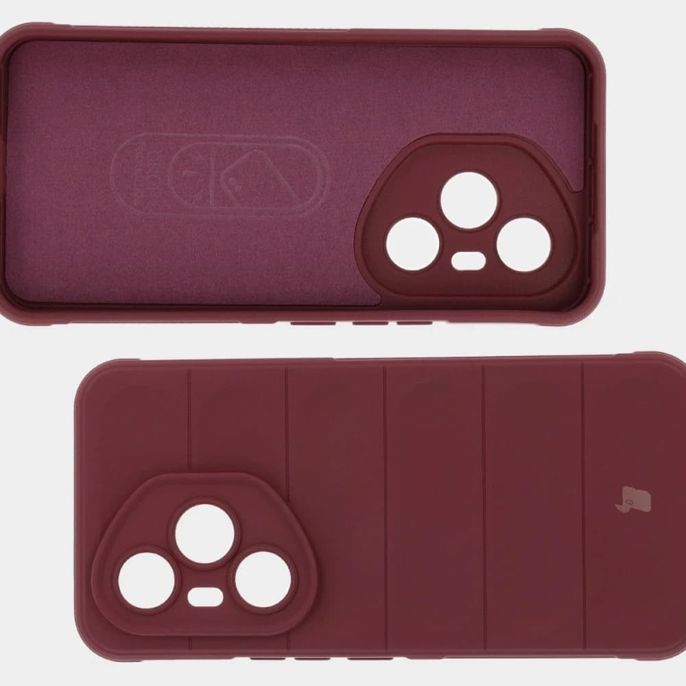 Bizon Case Tur Honor 400 Pro burgundy - 6