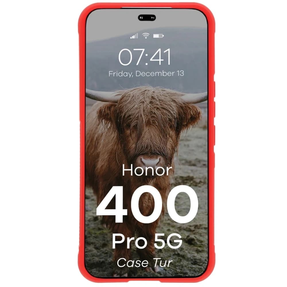 Bizon Case Tur Honor 400 Pro rot - 5