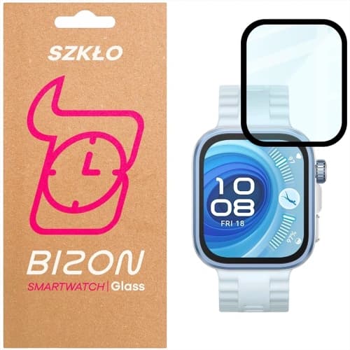 Bizon Glass Watch Edge Hybrid Huawei Watch Fit 4 Pro black