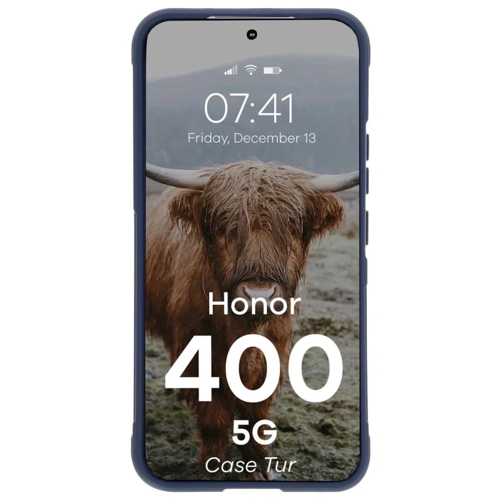 Bizon Case Tur Honor 400 5G marineblau - 5