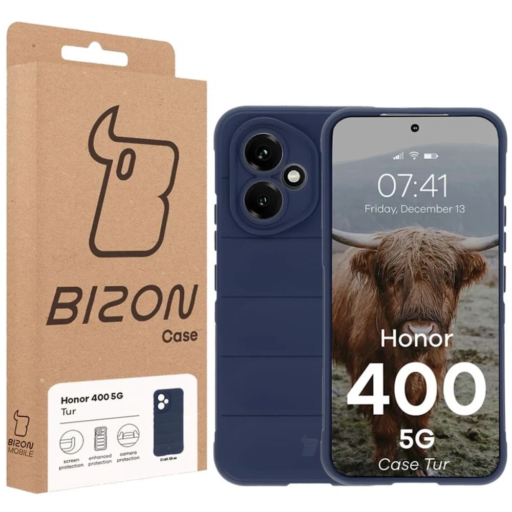Bizon Case Tur Honor 400 5G marineblau - 8