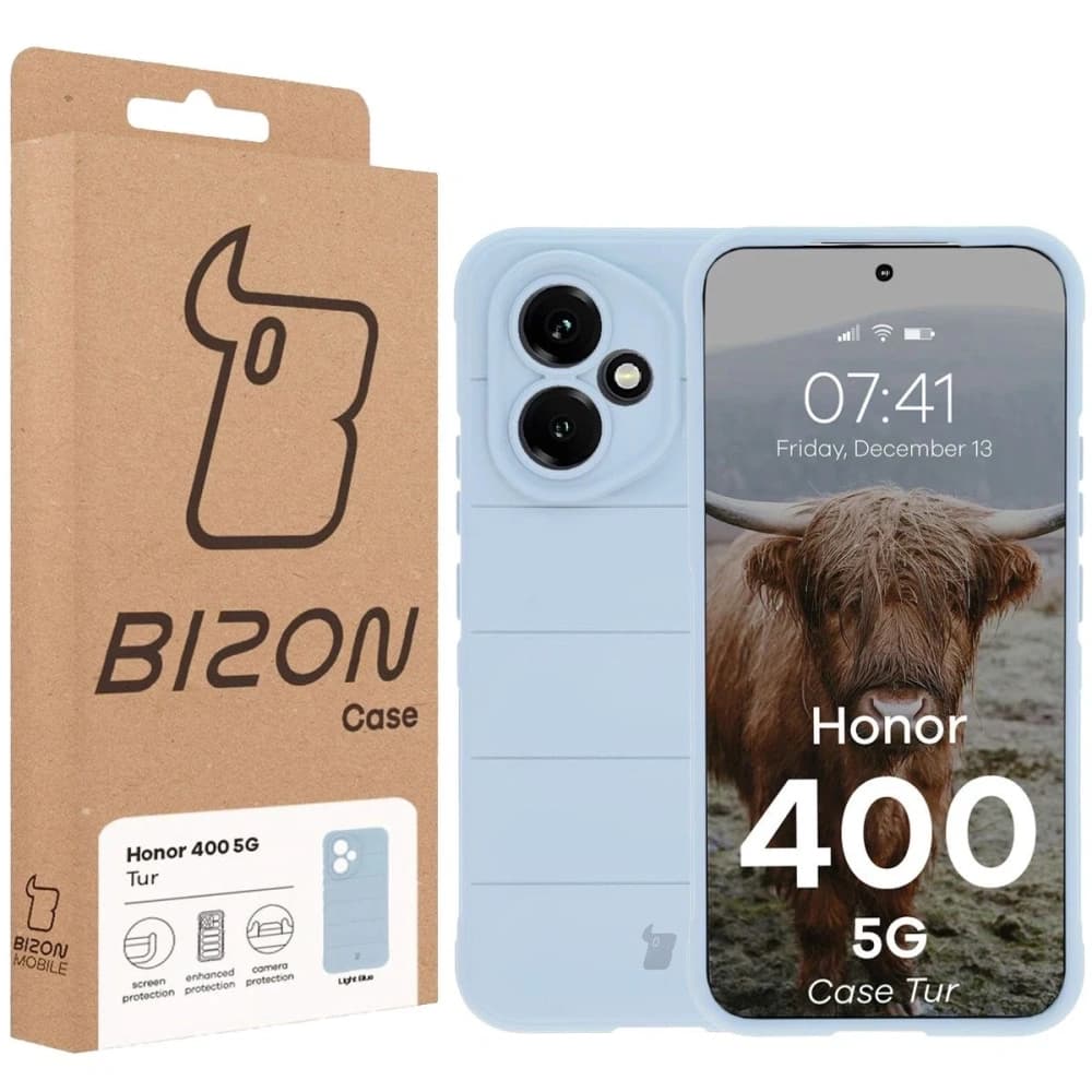 Bizon Case Tur Honor 400 5G light blue - 8