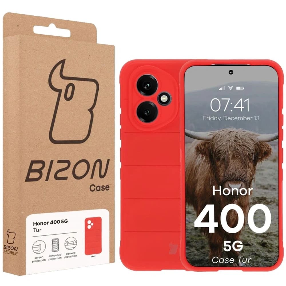 Bizon Case Tur Honor 400 5G red - 8
