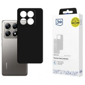 Etui 3MK Silicone Case do Xiaomi 14T Pro czarny