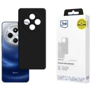 3MK Silikonhülle Xiaomi Redmi 14C / Redmi A4 5G schwarz