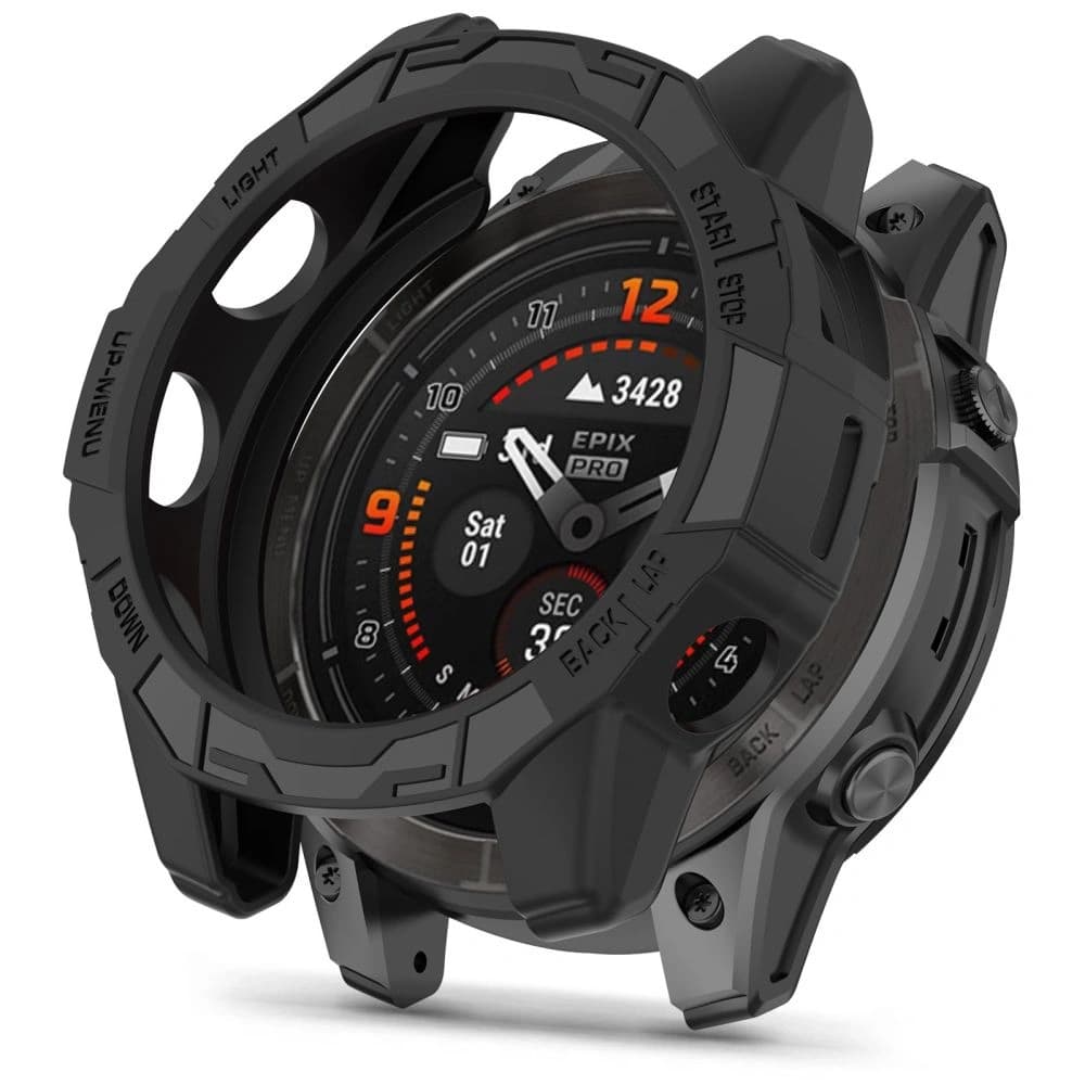 Tech-Protect Defense Air Garmin Fenix 7x / 7x Pro Black - 1