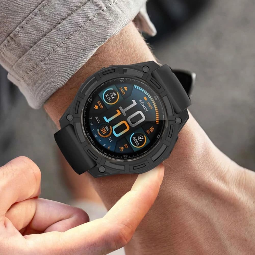 Tech-Protect Defense Air Garmin Fenix 8 51mm Black - 3
