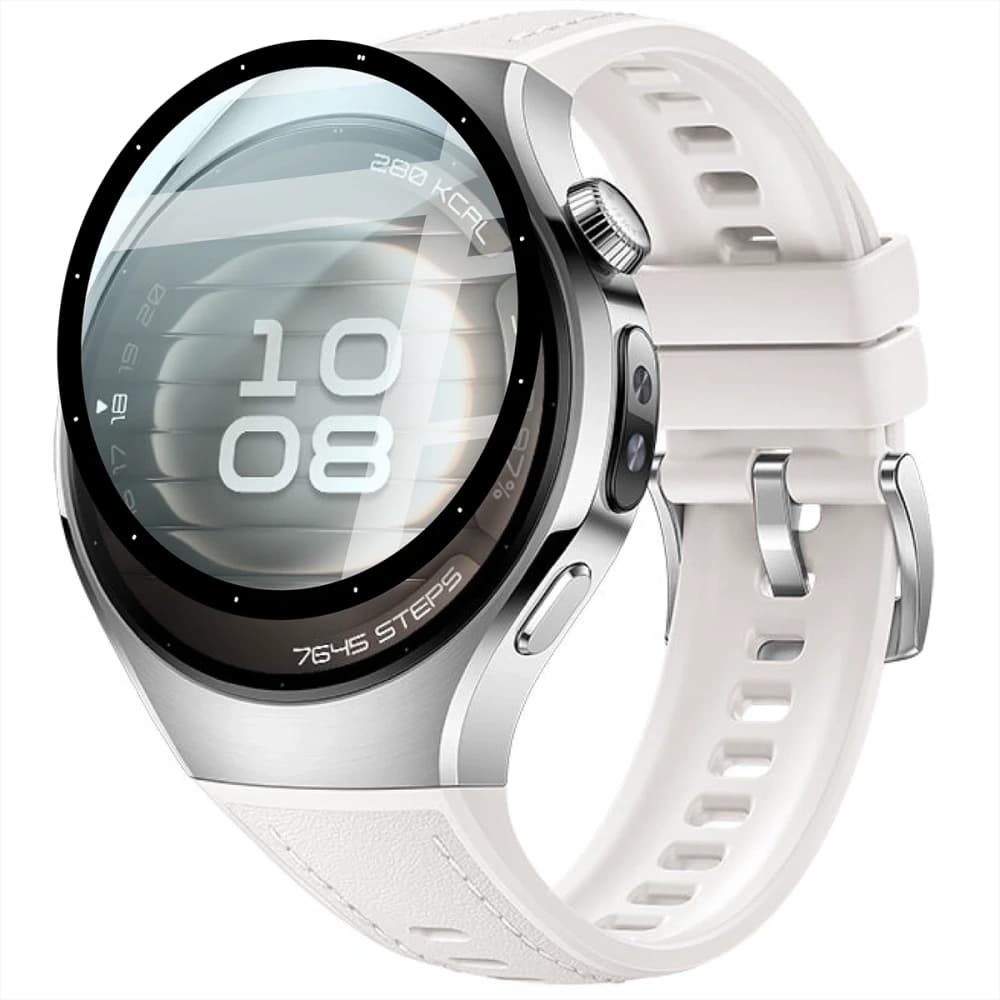 Bizon Glass Watch Edge Hybrid Huawei Watch 5 42mm black - 3