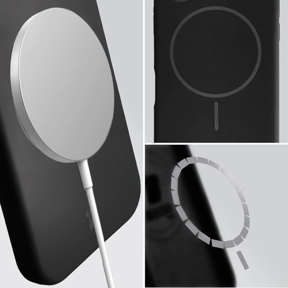 Bizon Soft Case Magnetic Apple iPhone 16 Plus schwarz - 4