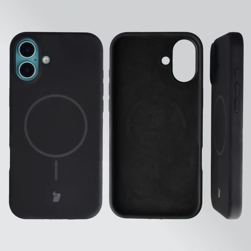 Bizon Soft Case Magnetic Apple iPhone 16 Plus schwarz - 5