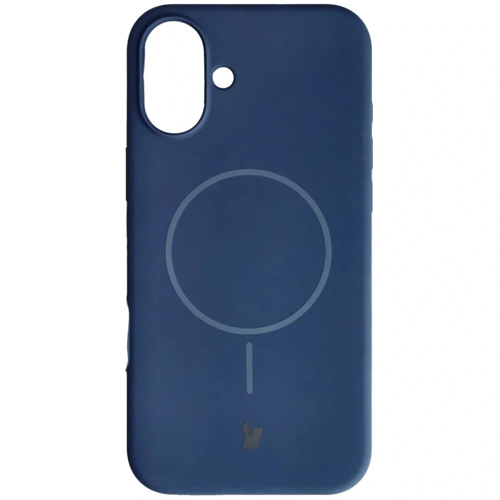 Bizon Soft Case Magnetisch für Apple iPhone 16 Plus navy blau - 2
