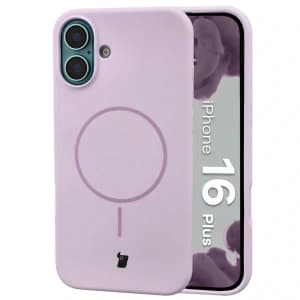 Bizon Soft Case Magnetisch für Apple iPhone 16 Plus in helllila