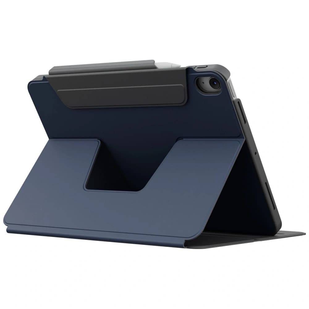 Etui UNIQ Rovus Snapmount Magnetic 360 Rotating Detachable do Apple iPad 10.9" 2022 / 11" 2025 granatowy - 6