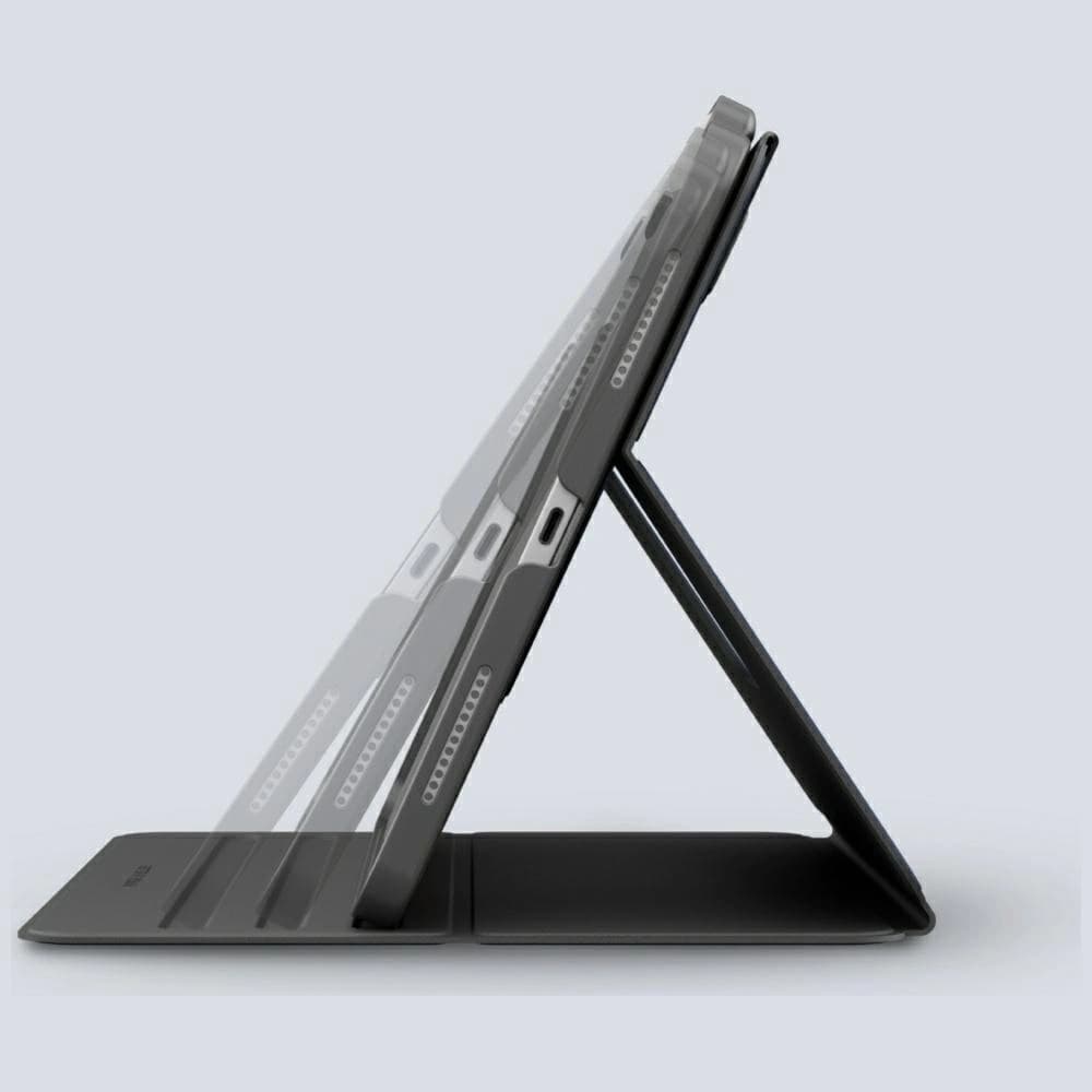 Etui UNIQ Rovus Snapmount Magnetic 360 Rotating Detachable do Apple iPad 10.9" 2022 / 11" 2025 szary - 9