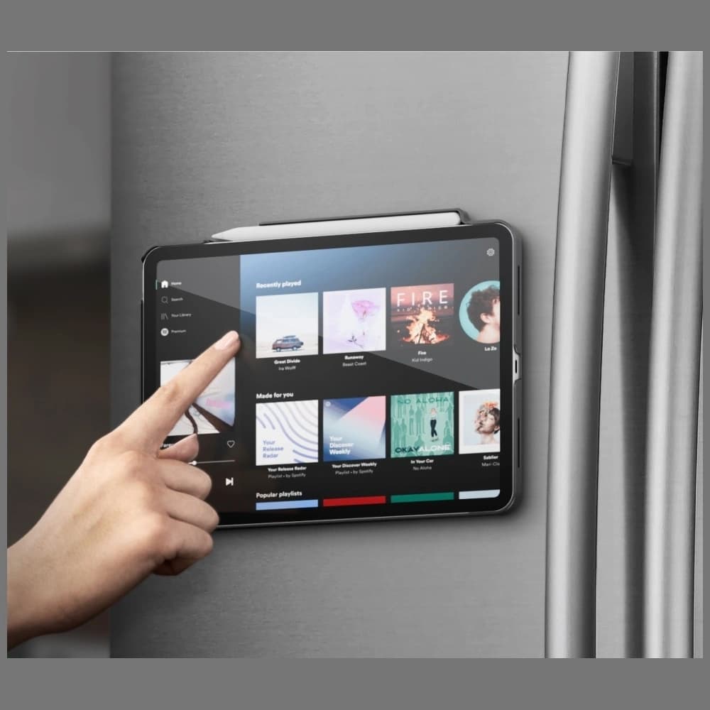 UNIQ Rovus Snapmount Magnetisch 360 Rotierbar Abnehmbar Apple iPad Air 11" 2024/2025 / iPad Air 10,9" 2020/2022 schwarz - 8