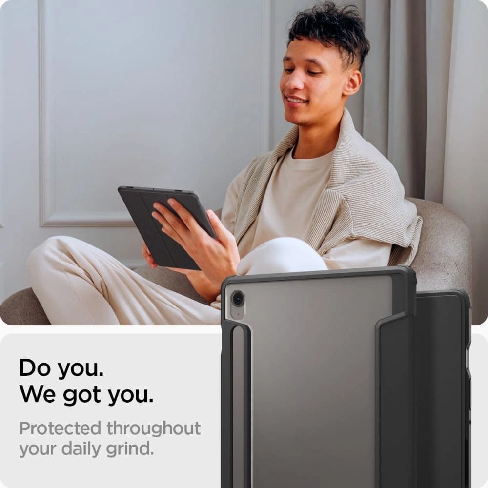 Spigen Ultra Hybrid Pro Samsung Galaxy Tab S9 11.0 / S10 FE 10.9 X710 / X716b / X520 / X526 Black - 14
