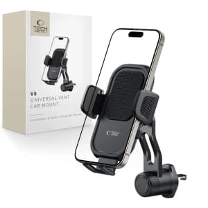 Uchwyt samochodowy na kratkę Tech-Protect V8 Universal Vent Car Mount Black