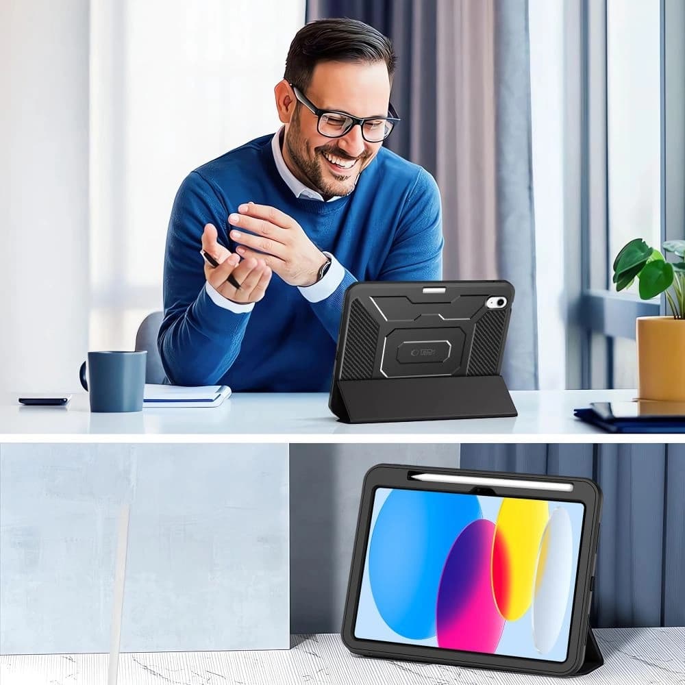 Etui Tech-Protect Endurance Apple iPad 10.9" 2022 / 11" 2025 Black - 8